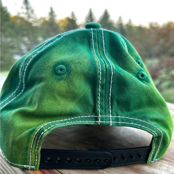 NWOT Quaker State Cap/Hat Weathered Green & White SnapBack - Picture 4 of 9